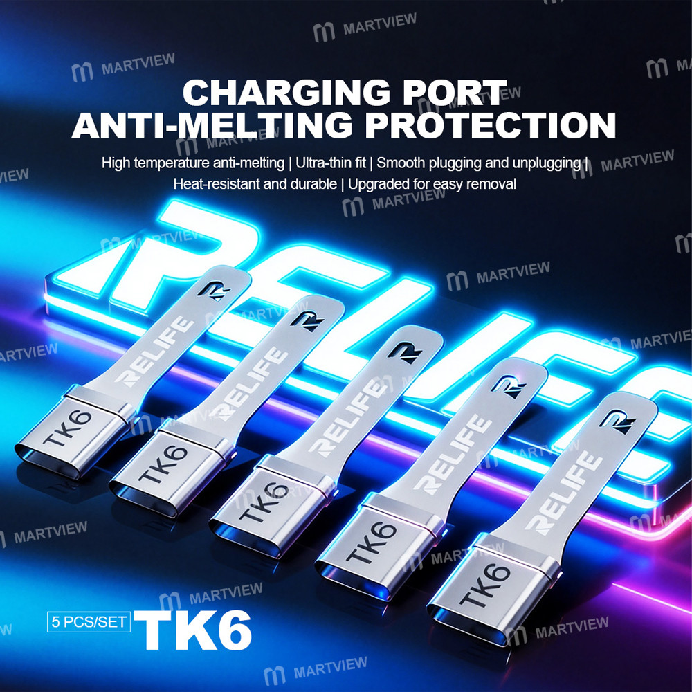 relife tk6-type-c-charging-port-tail-plug-anti-melting-protection-cover-for-welding-disassembly-7