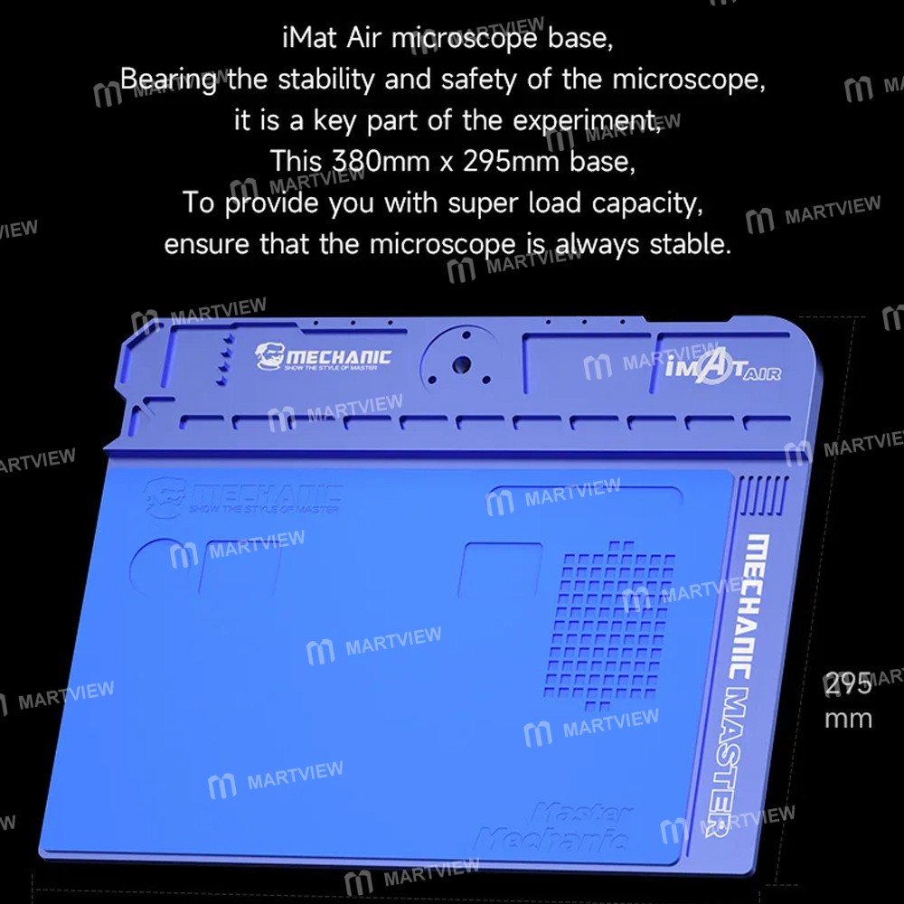 mechanic imat-air-aluminum-alloy-high-temperature-resistance-microscope-universal-base-5