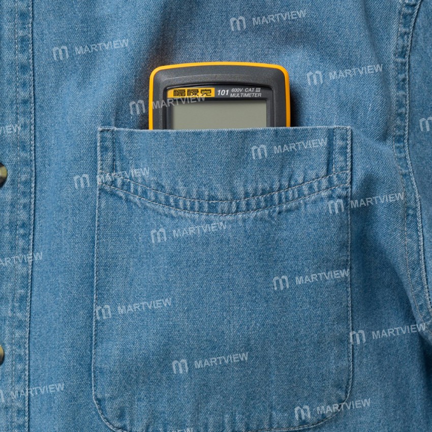Fluke 101 Mini Auto Range Digital Multimeter for AC / DC Voltage Frequency Duty Cycle Test