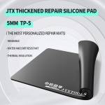 jtx tp-5-5mm-antistatic-anti-slip-extra-thick-insulated-repair-black-silicone-pad-2