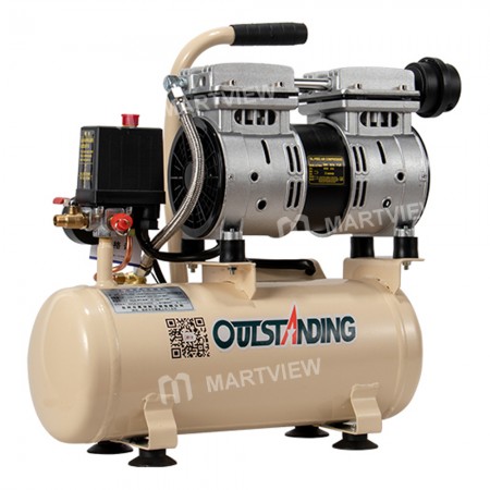 Outstanding Air Compressor Air Pump Inflatable Oil-free Wood Paint Spray Pump 220V - Gold