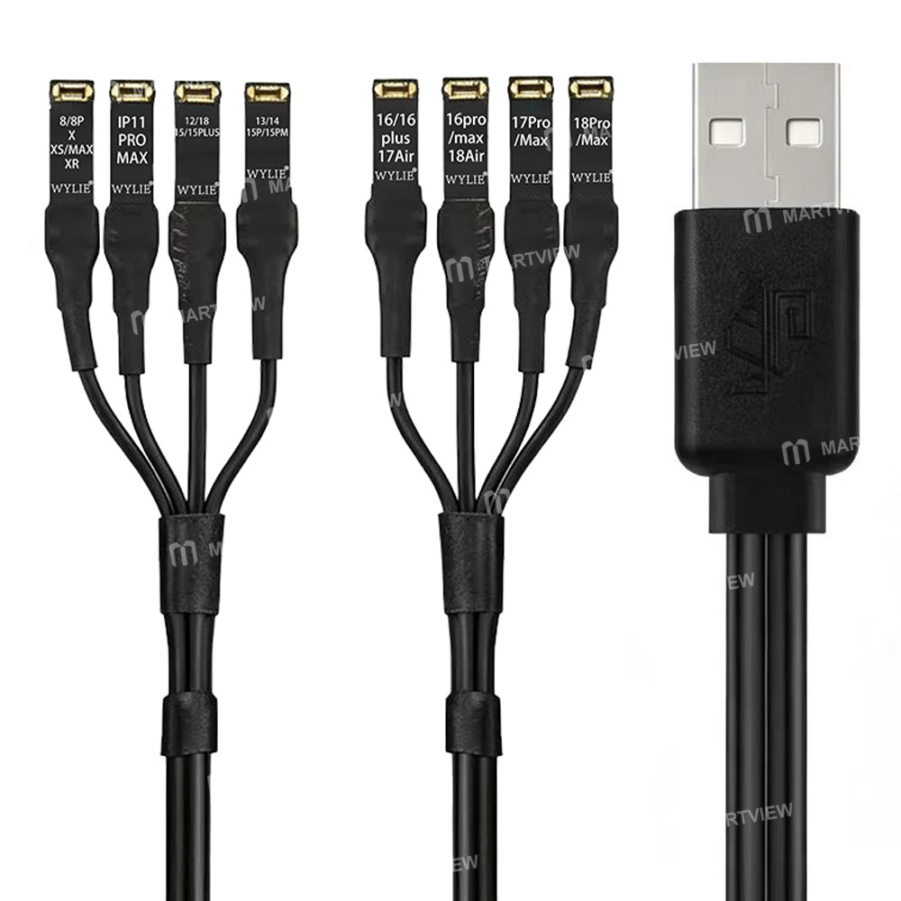 wylie 3a-8-ports-usb-power-boot-dc-power-supply-test-cable-for-iphone-8-to-18pro-max-1