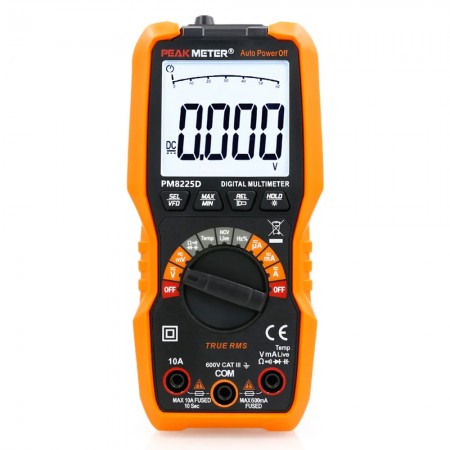 PEAKMETER PM8225D High-Precision Anti-Burning Digital Multimeter with Low Pass Filter Measurement