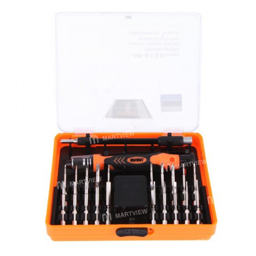 JAKEMY JM-8133 (23 in 1) Deep Screw Hole Screwdriver Repair Open Tools Kit