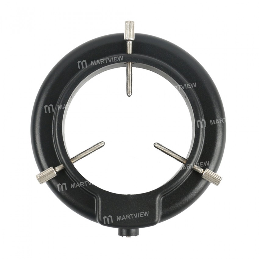 Adjustable 6500K 60 / 144 LED Ring Light Lamp for Industrial Stereo Trinocular Microscope