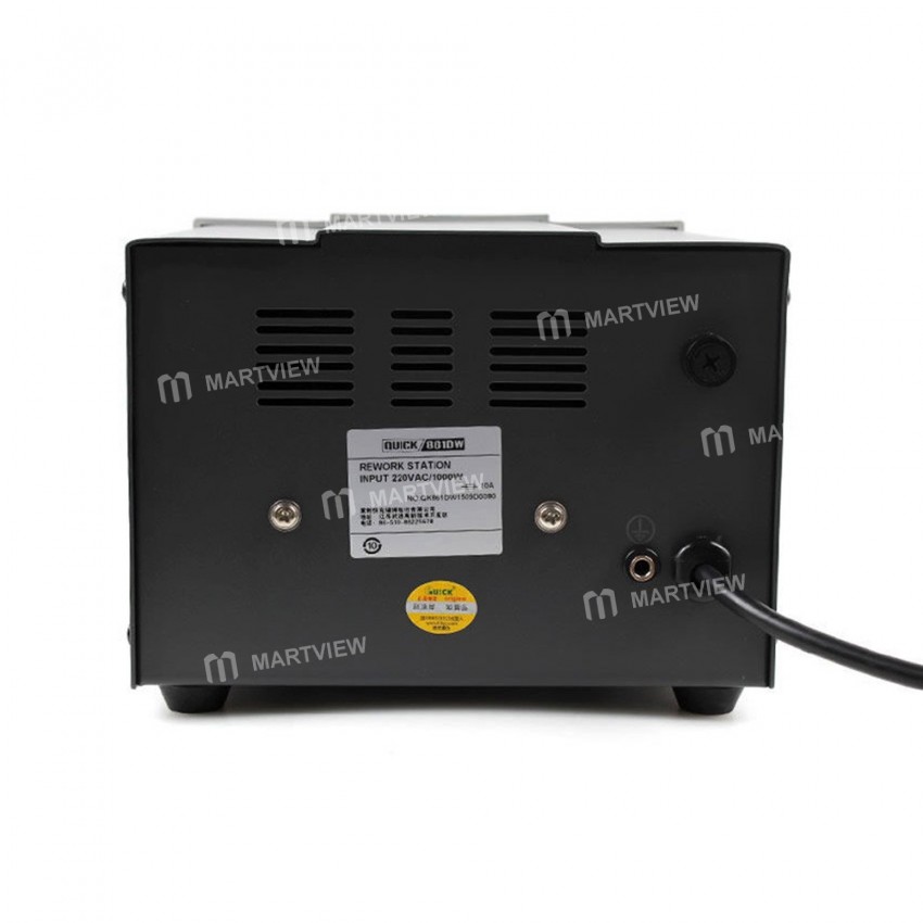 QUICK 861DW Blower Hot Air Rework Station 1000W 110V 220V Heat Gun Lead-free Soldering Station for F