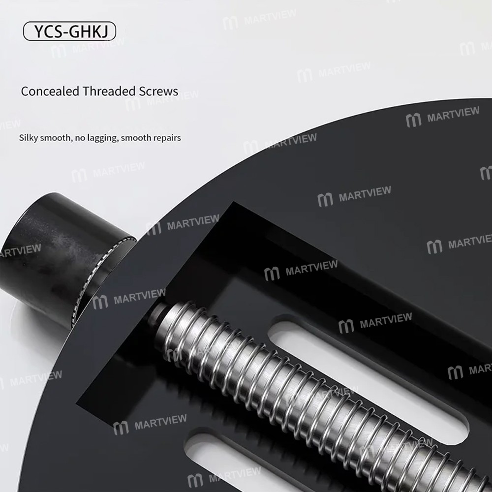 ycs ghkj-universal-mobile-phone-motherboard-solderingchip-de-gumming-circular-glass-fixture-8