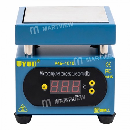 UYUE 946-1010 Hot Plate Preheat Station LCD Screen Frame Separator for iPhone X / Xs / Xs Max / XR