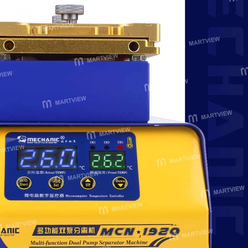 Mechanic MCN-1920 Multi-function LCD Screen Dual Pump Separator Machine