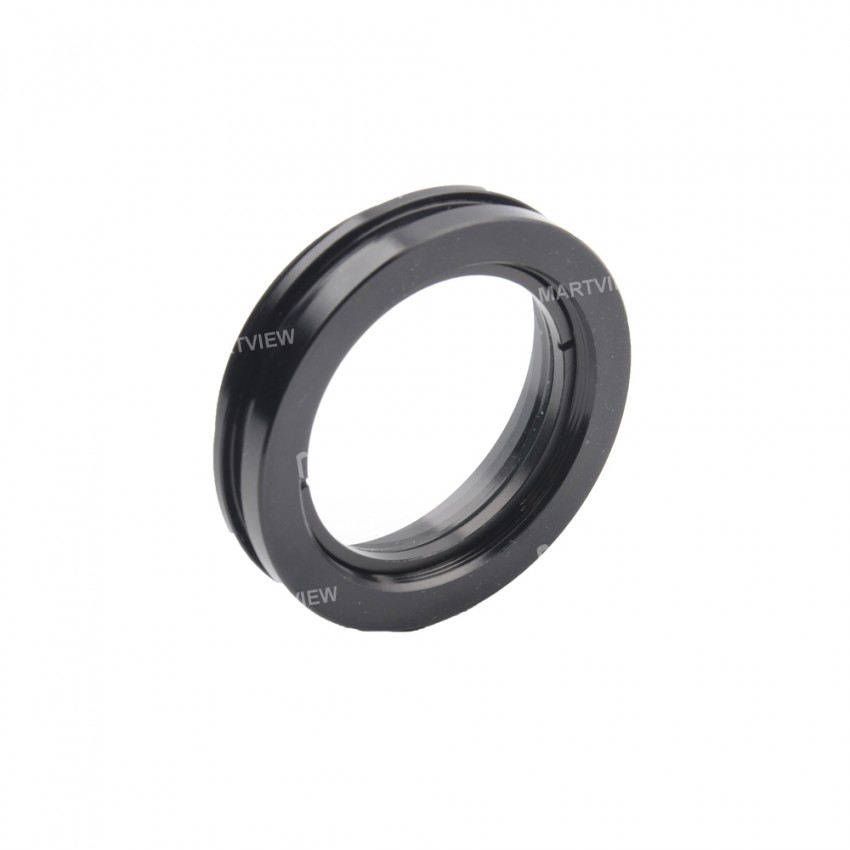 1X Stereo Microscope Auxiliary Lens 48mm Interface Stereo Microscope Objective Protective Dust-Proof