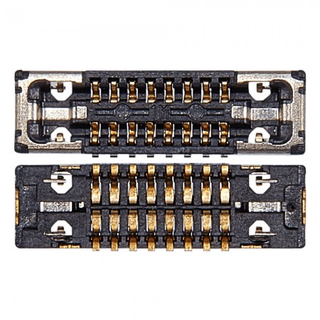 16-Pin Power & Volume Flex FPC Connector Compatible for iPhone 15 Pro / 15 Pro Max - 2Pcs