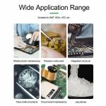 relife rl-esd-black-antistatic-non-magnetic-stainless-steel-precision-tweezers-2