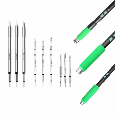 Mijing MJ-H1 C210 / C245 / C115 Universal Soldering Station Control Handle & Soldering Iron Tips