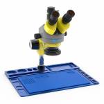 Kailiwei K20H 7X-45X Trinocular Microscope with Multifunctional Aluminium Alloy Repair Mat