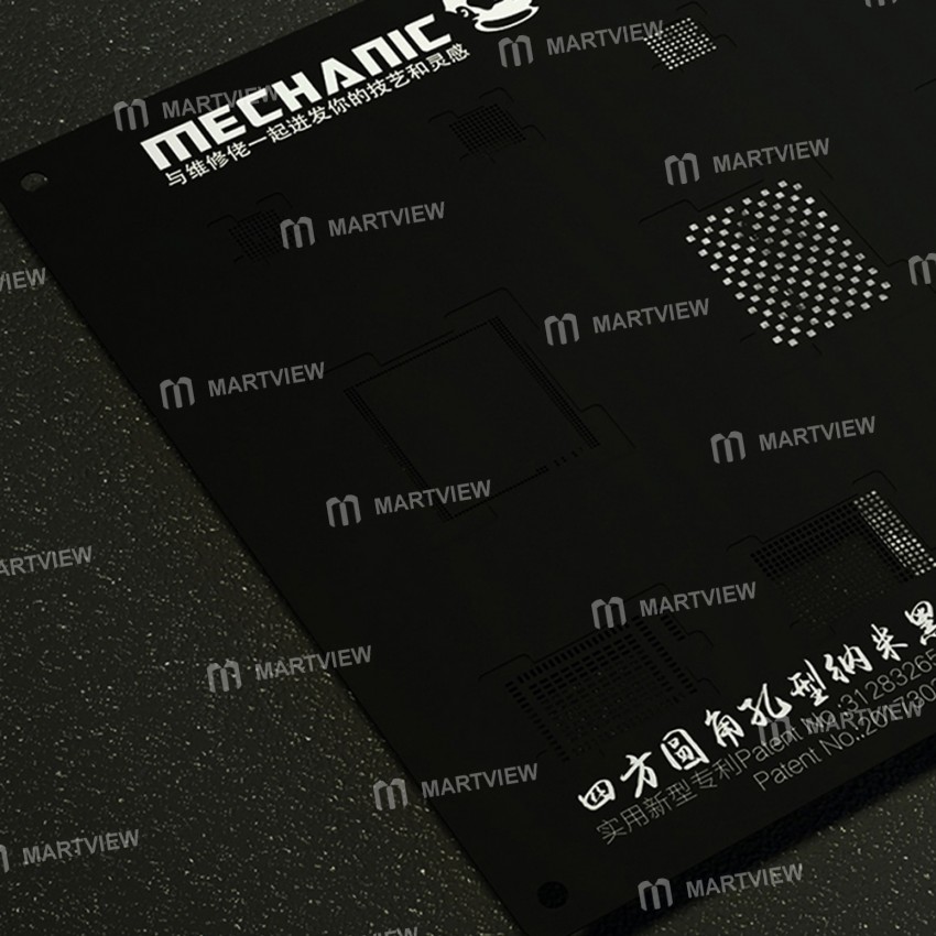 Mechanic S45 3D Groove Tin BGA Reball Stencil Net for A8 / A9 / A10 / A11 / A12