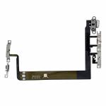 Replacement power button flex cable with metal bracket assembly for iPhone 13