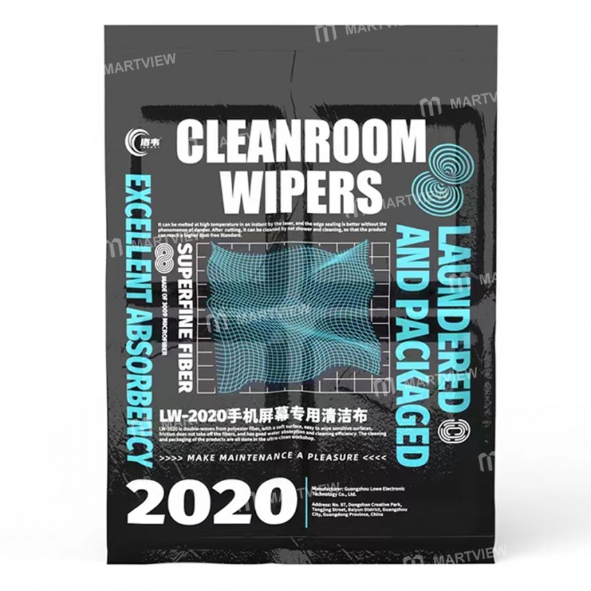 luowei superfine-anti-static-dust-free-cleaning-cloth-8
