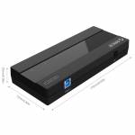 Orico H727RK-U3 7-Port Superspeed USB 3.0 HUB with 12V Power Adapter for Desktop Computer Laptop