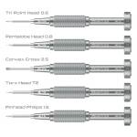 Martview MS-2D Aluminium High-Precision Anti-Rust Anti-Slip Magnetic Screwdriver - Malaysia