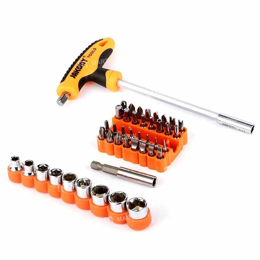 JAKEMY JM-6106 (43 in 1) T-Handle Car Fixing Screwdriver Set