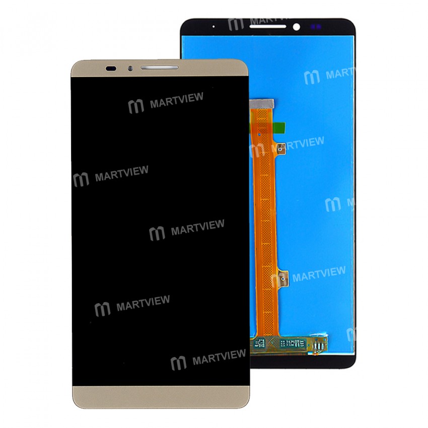 LCD Display Touch Screen Digitizer Assembly Replacement for Huawei Mate 7 - Gold