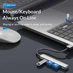 Orico AH-A13/AH-A12F Aluminum Alloy 4-Port USB 3.0 HUB OTG Adapter for Laptop/Desktop Computer
