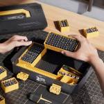 jakemy jm-8199-257-in-1-modular-manual-toolbox-with-manual-screwdriver-handle-252-precision-bits-6
