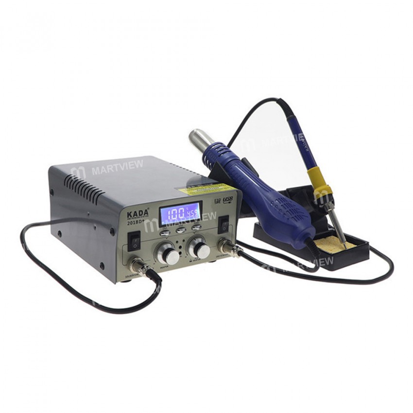 Kada 2018D+ 2in1 Hot Air Soldering Iron Station