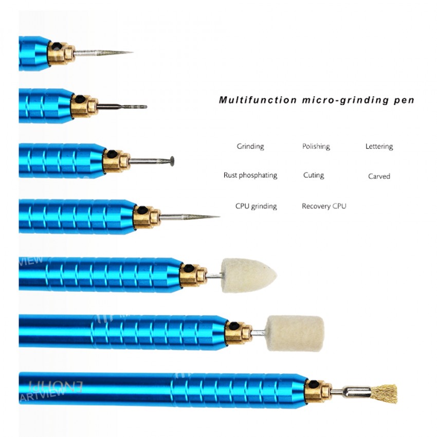 ENOHPI E8 Multi-Function Electric IC Chip Grinding Glue Polishing Pen