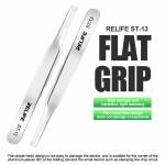 relife st-13-anti-static-flat-head-precision-repair-tweezers-for-mobile-phone-repair-4