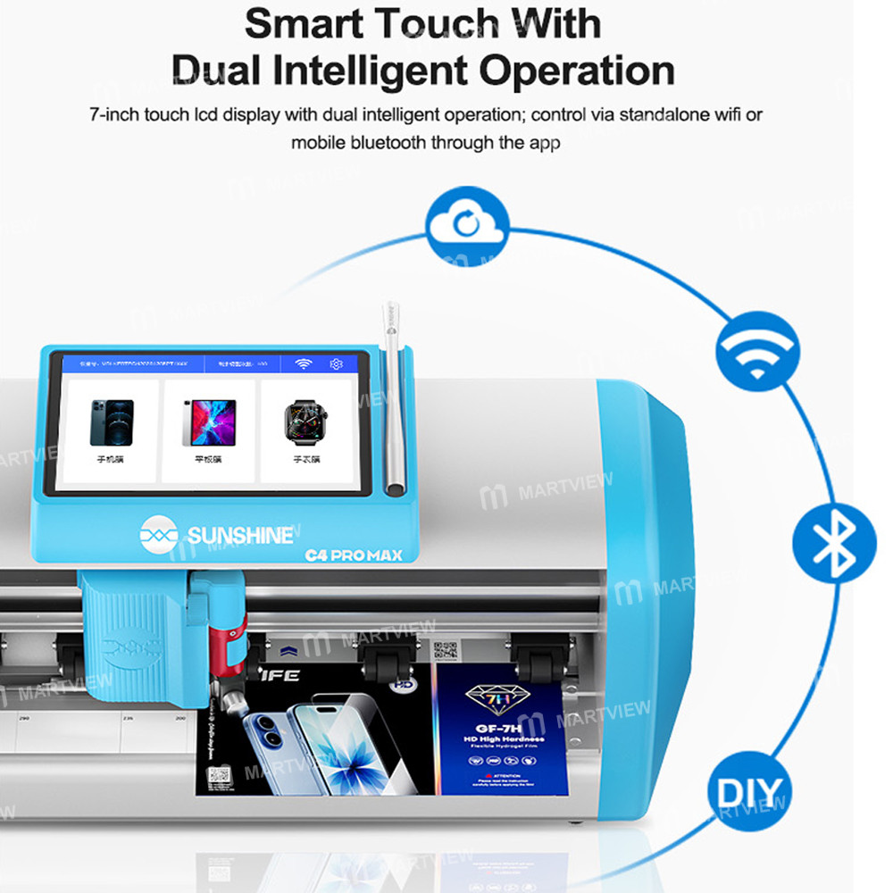 sunshine c4-pro-max-16-inch-intelligent-high-hardness-film-cutting-machine-for-7h-9h-ultra-hard-film