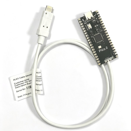 Raspberry Pi Pico 2 - RP2350 Microcontroller Development Board with Lightning Flash Cable for iPhone