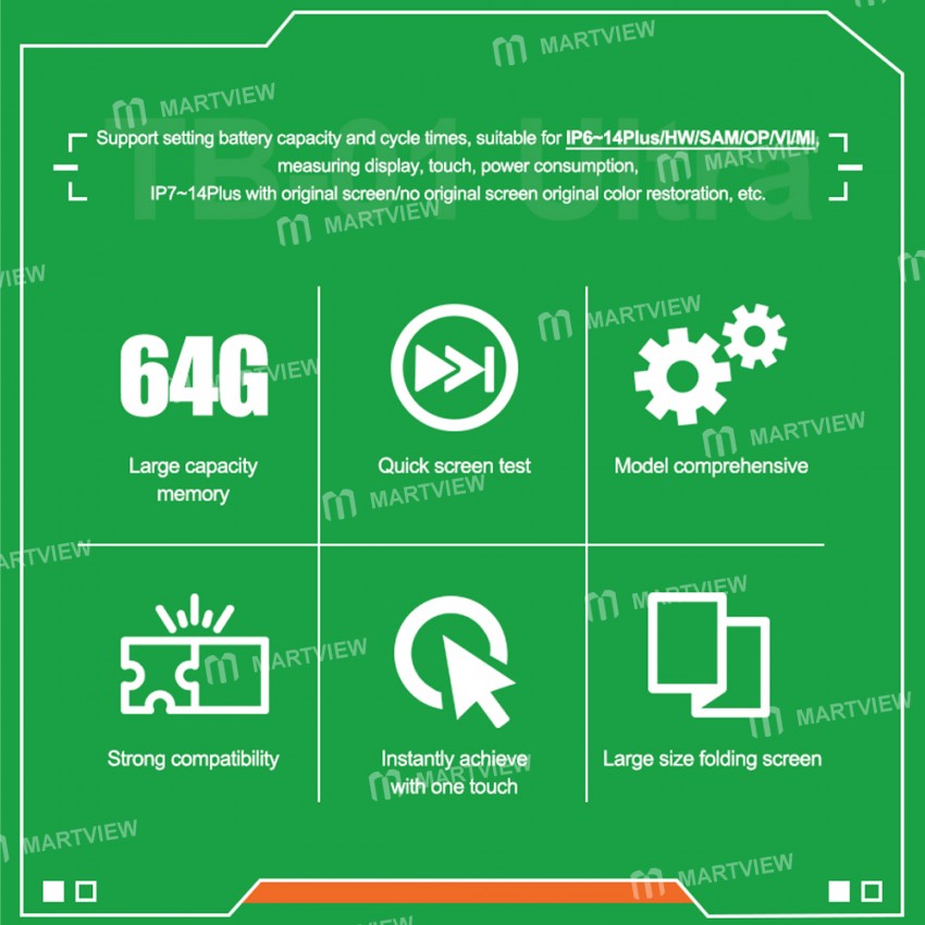 relife rl-tb-01-ultra-smart-lcd-true-tone-screen-tester-support-setting-battery-restoration-9