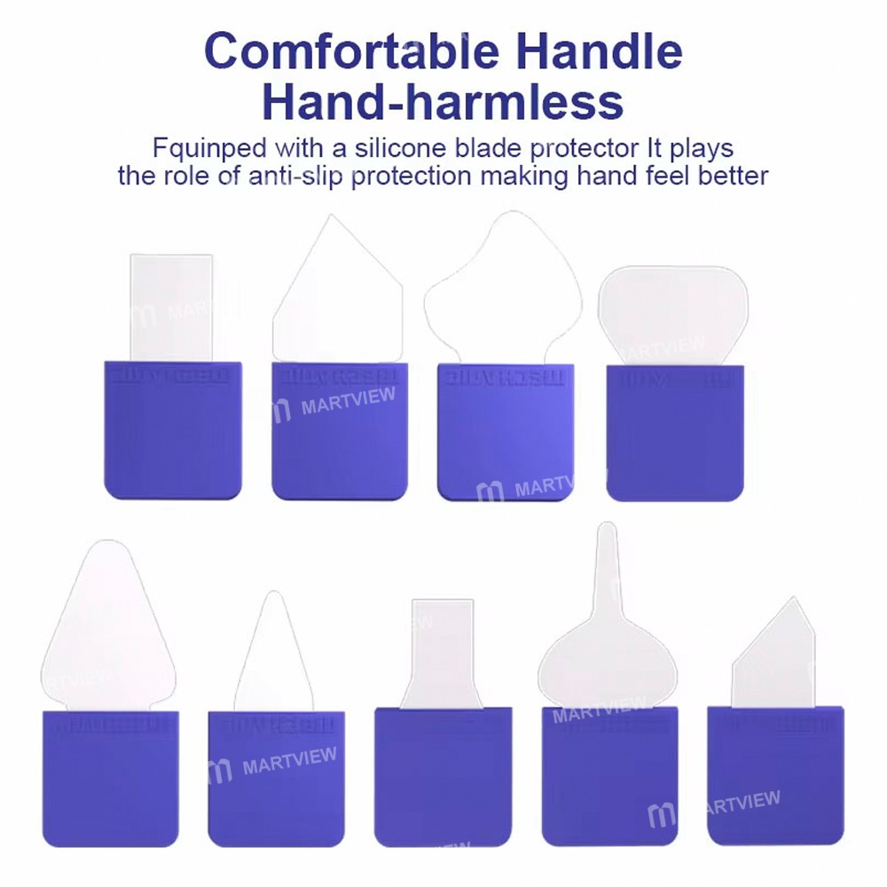 mechanic renying-009-9-in-1-ultra-thin-mobile-phone-dismounting-blades-set-2
