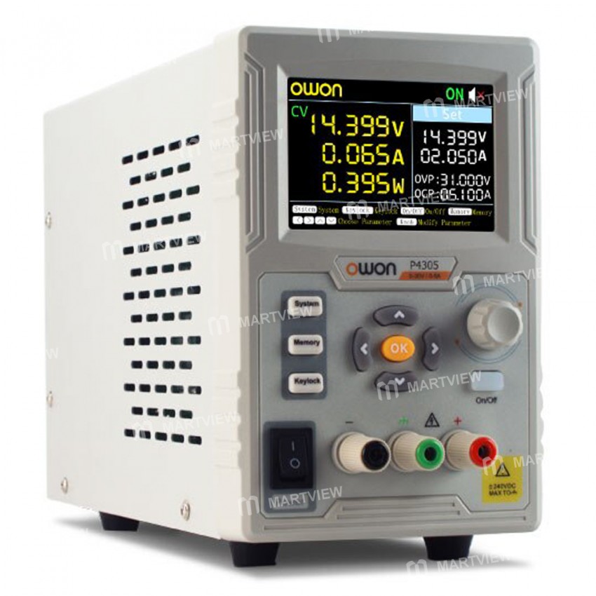 owon p4305-4603-portable-lcd-display-single-channel-linear-programmable-regulated-dc-power-supply-13