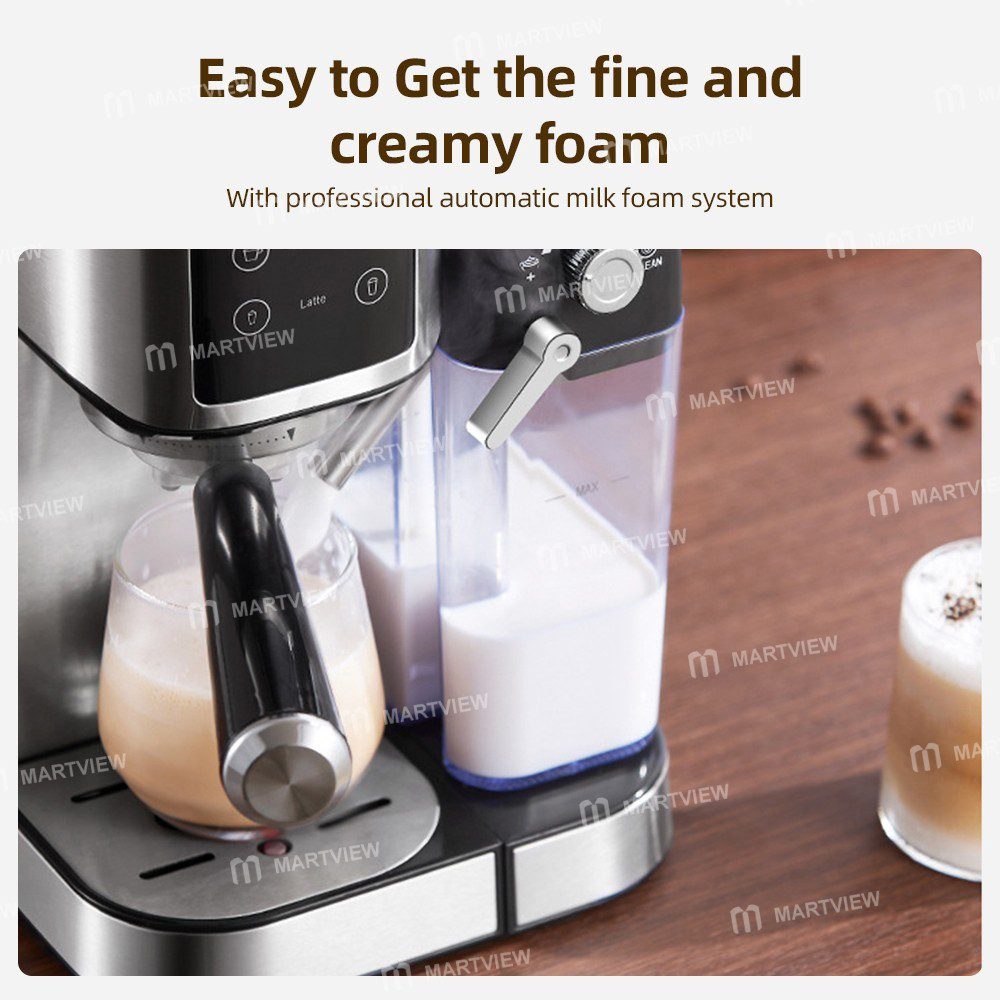 1350w electric-coffee-machine-20bar-mini-coffee-maker-with-92-smart-brew-and-automatic-milk-frothing
