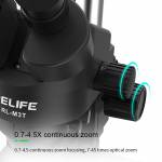Relife RL-M3T-2L 0.7-4.5X Trinocular HD Stereo Microscope
