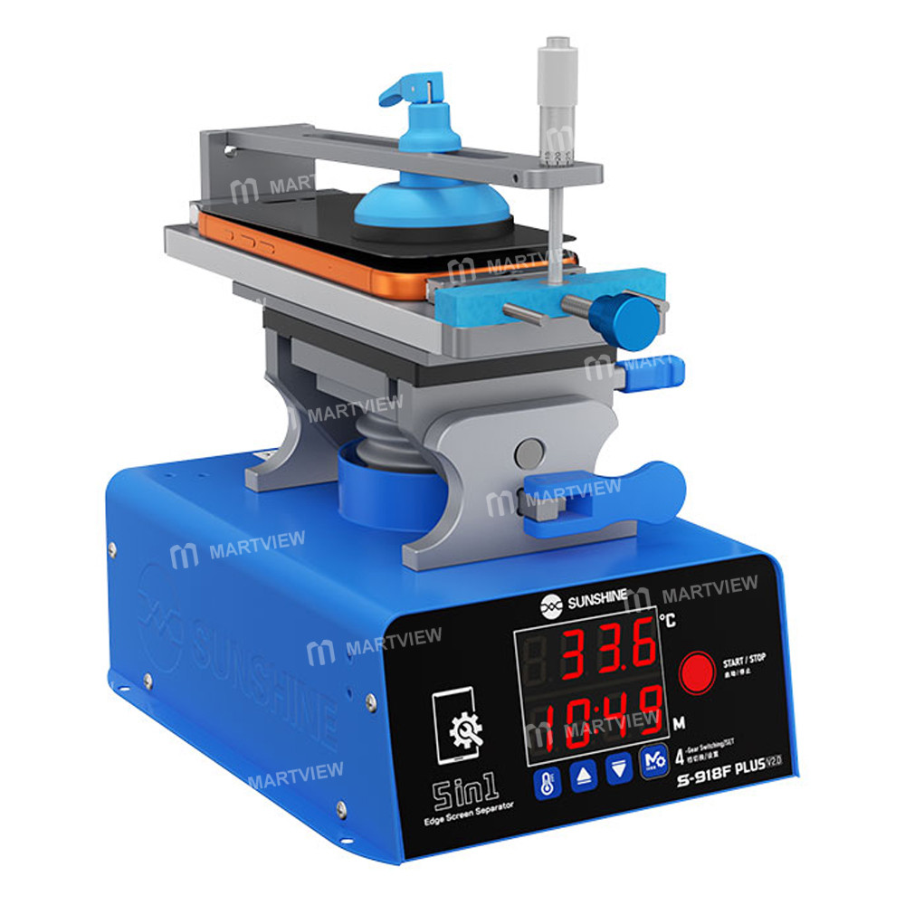 sunshine s-918f-plus-v20-360-rotation-curved-screen-separator-compatible-with-flat-curved-screen-4