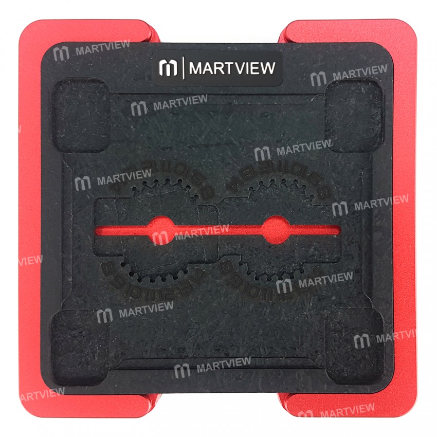 Martview RB-02 7in1 CPU Reballing Stencil Full Set for iPhone A8 A9 A10 A11 A12 A13 A14 - Malaysia