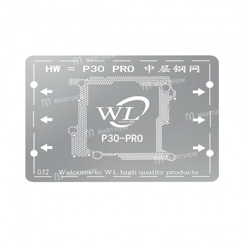 WL Middle Layer BGA Reballing Tin Plant Stencil Net for Huawei P30 Pro
