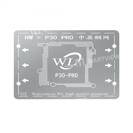 WL Middle Layer BGA Reballing Tin Plant Stencil Net for Huawei P30 Pro
