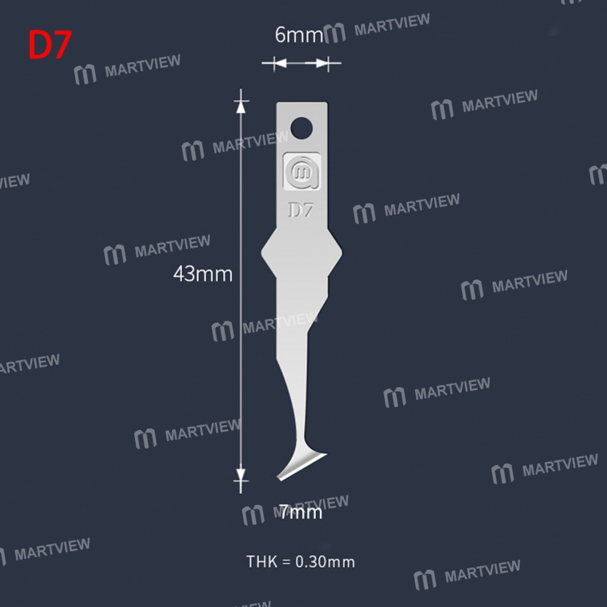 Amaoe D Series Non-slip Hand Grinding Scraping Glue Blades for Mobile Phone Motherboard