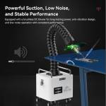 aixun es03-3-layer-filtration-low-noise-industrial-fume-extractor-for-pcb-soldering-working-3