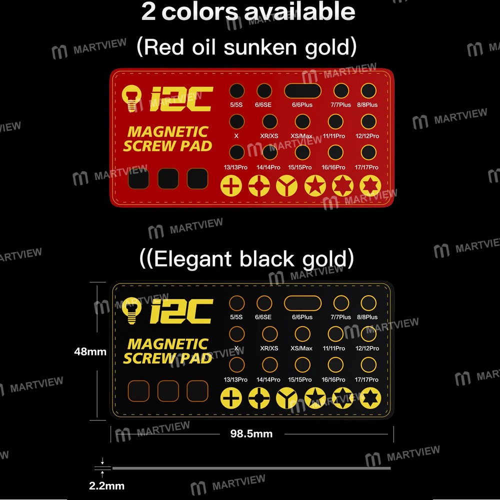 i2c sco-full-adsorption-magnetic-screw-plate-for-phone-laptop-watch-repair-12