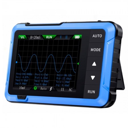 Fnirsi DSO-510 Handheld 2-in-1 10MHz Bandwidth Oscilloscope + Signal Generator
