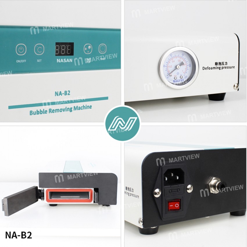 NASAN NA-B2 Mini Autoclave LCD OCA Air Bubble Removing Machine