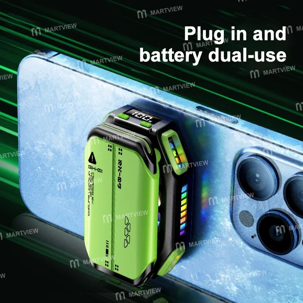 mobile phone-magnetic-semiconductor-cooling-fan-radiator-with-7-gears-adjustable-4