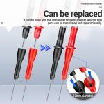 Aneng PT2002 600V 10A Non-destructive Elongated Superfine Needles Tips for Digital Multimeter - 2Pcs