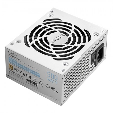 Pccooler GI-FX500 Rated 500W Bronze Certification SFX ITX Power Supply Support 3060 Graphics Card