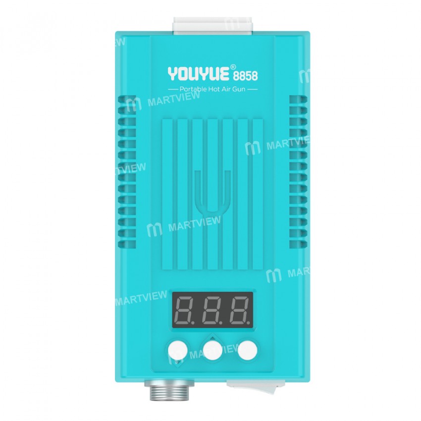 uyue 8858-portable-hot-air-gun-bga-desoldering-rework-station-with-3pcs-nozzles-5